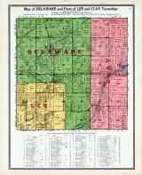 Delaware, Lee and Clay Townships, Altoona, Berwick, Polk County 1914